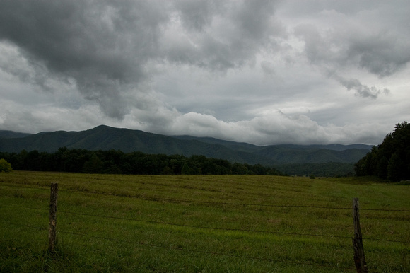 Clouds Looming Over Cades Cove